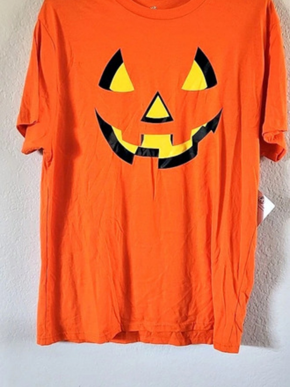 Celebrate! Halloween Pumpkin Graphic Tee Pumpkin Graphic Tee in Orange